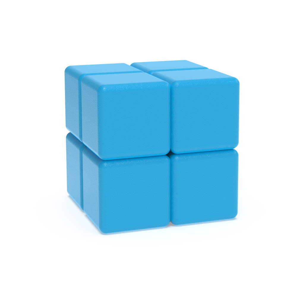 Policubes 8 Pack - Solid